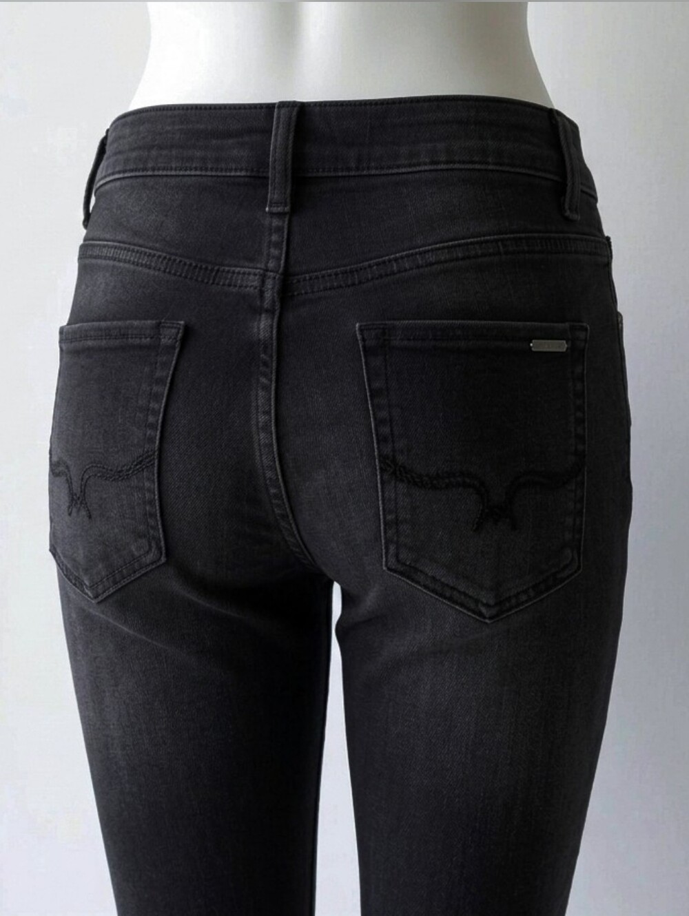 Classic Women's Black Jeans - Slim Fit